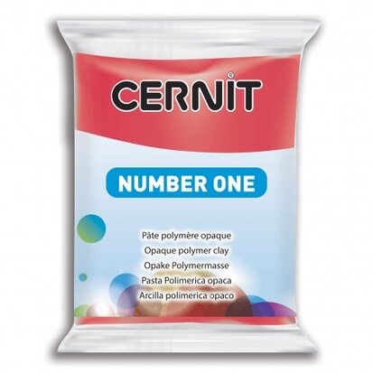 Cernit nr 1 [56g] Carmine Red 420