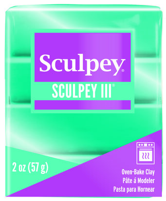 Sculpey III -- Teal Pearl