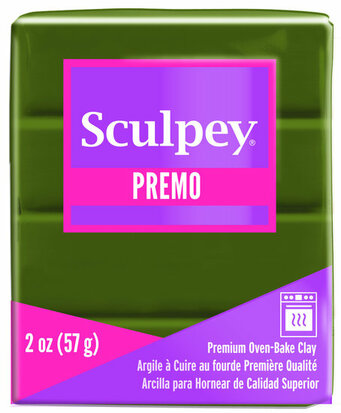Sculpey Premo -- Spanish Olive