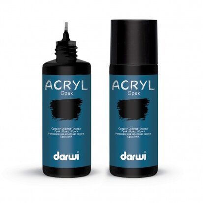 Darwi Acryl Opak [80 ml] BLACK