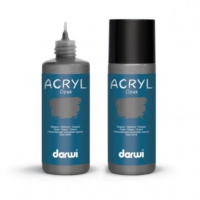 Darwi Acryl Opak [80 ml] DARK GREY
