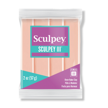 Sculpey III -- Peach