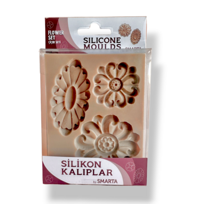 Smarta Silicone Mold - Flower Set