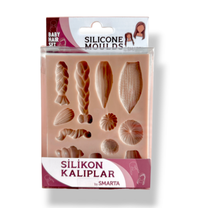 Smarta Silicone Mold - Baby Hair Set