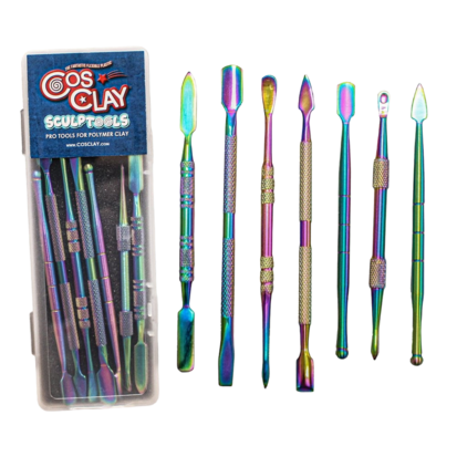 Anodized Steel Sculpting Set