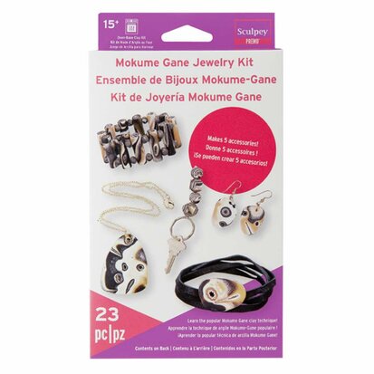 Sculpey Premo Mokume Gane Jewelry Kit