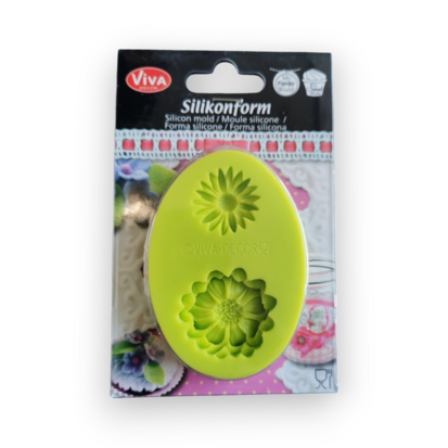 Viva silicone mould Gänseblümchen und Kamille