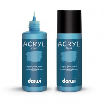 Darwi Acryl Opak [80 ml] TURQUOISE BLUE