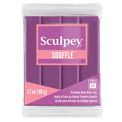 Sculpey Soufflé -- Smoky Mauve