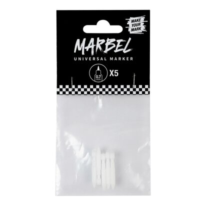 MARBEL vervangpunten marker 1mm (5st)