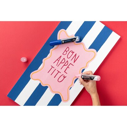 MARBEL marker 12mm poederroze N°477