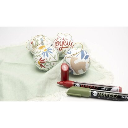 MARBEL set 6 markers univ 4mm Natuur