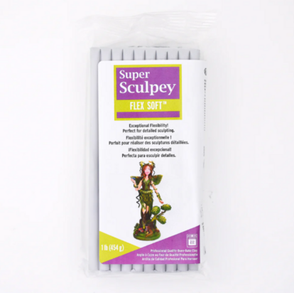Super Sculpey Flex - Soft &ndash; foto van polymeerklei