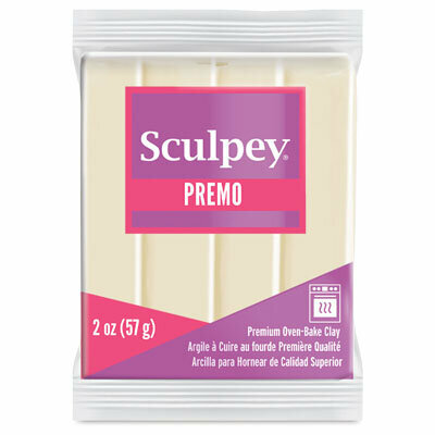 Sculpey Premo -- Butter Yellow &ndash; foto van polymeerklei