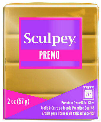 Sculpey Premo -- 18K Gold &ndash; foto van polymeerklei
