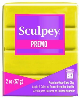 Sculpey Premo -- Cadmium Yellow Hue &ndash; foto van polymeerklei