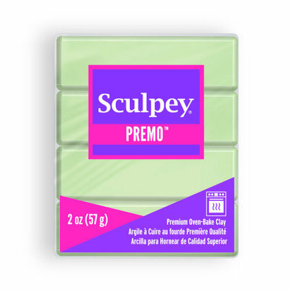 Sculpey Premo -- Glow In The Dark &ndash; foto van polymeerklei