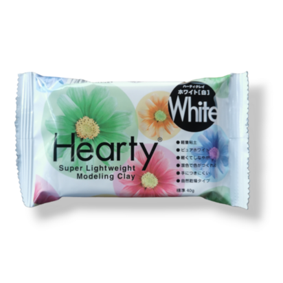 Padico Hearty White-s [40g] &ndash; lichte boetseerklei voor creatieve projecten