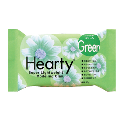Padico Hearty Green 50g &ndash; lichte boetseerklei voor creatieve projecten