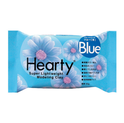 Padico Hearty Blue 50g &ndash; lichte boetseerklei voor creatieve projecten