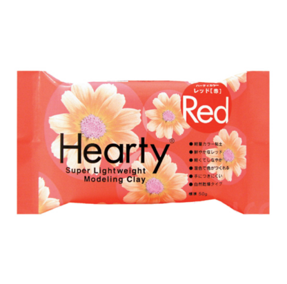 Padico Hearty Red 50g &ndash; lichte boetseerklei voor creatieve projecten