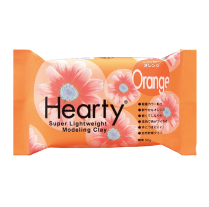 Padico Hearty Orange 50g &ndash; lichte boetseerklei voor creatieve projecten