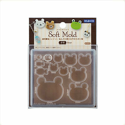 Padico Soft Mold Bear &ndash; mal voor resin en klei voor creatieve projecten