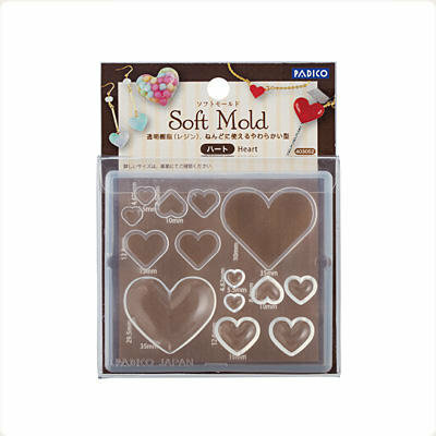 Padico Soft Mold Heart &ndash; mal voor resin en klei voor creatieve projecten