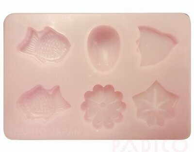 Padico Clay Mold Japanese Sweets &ndash; mal voor resin en klei voor creatieve projecten