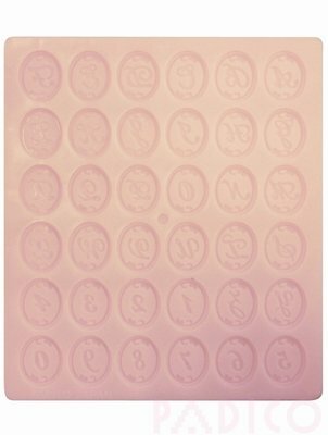 Padico Clay Mold Alphabet &ndash; mal voor resin en klei voor creatieve projecten