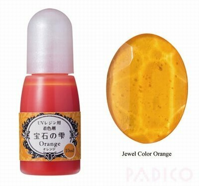 Padico Jewel Color Orange &ndash; kleurstof voor resin voor creatieve projecten