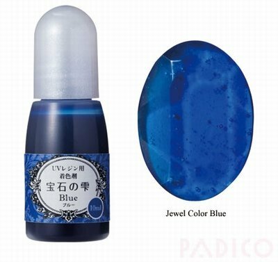 Padico Jewel Color Blue &ndash; kleurstof voor resin voor creatieve projecten