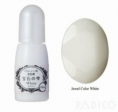 Padico Jewel Color White &ndash; kleurstof voor resin voor creatieve projecten