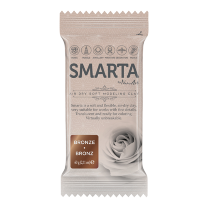 Smarta - Bronze [60g] &ndash; luchtdrogende modelleerklei