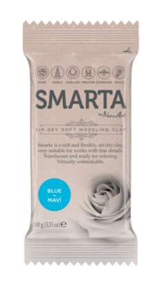 Smarta - Blue [100g] &ndash; luchtdrogende modelleerklei