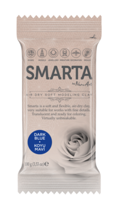 Smarta - Dark Blue [100g] &ndash; luchtdrogende modelleerklei
