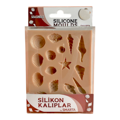 Smarta Silicone Mold - Sea Shells &ndash; flexibele siliconenmal