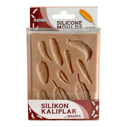 Smarta Silicone Mold - Feathers &ndash; flexibele siliconenmal