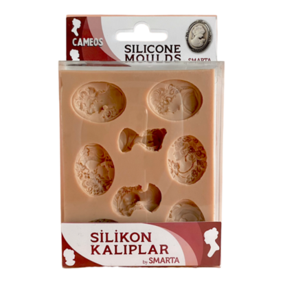 Smarta Silicone Mold - Cameos &ndash; flexibele siliconenmal