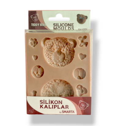 Smarta Silicone Mold - Teddy Bear &ndash; flexibele siliconenmal