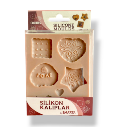 Smarta Silicone Mold - Cookies &ndash; flexibele siliconenmal