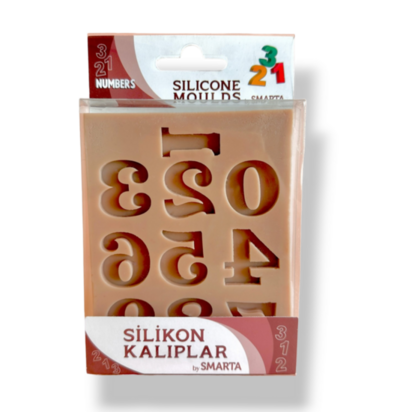 Smarta Silicone Mold - Numbers &ndash; flexibele siliconenmal