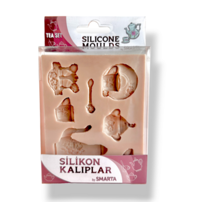 Smarta Silicone Mold - Tea Set &ndash; flexibele siliconenmal