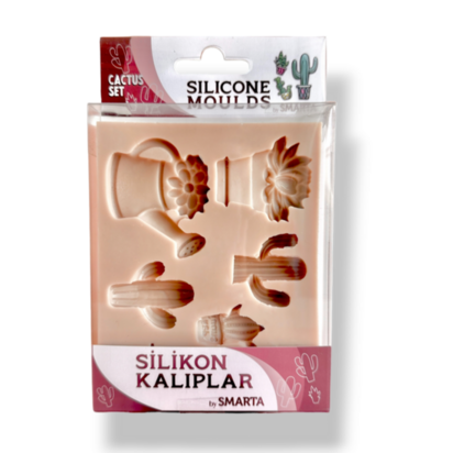 Smarta Silicone Mold - Cactus Set &ndash; flexibele siliconenmal