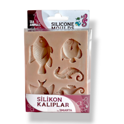 Smarta Silicone Mold - Sea Animals &ndash; flexibele siliconenmal