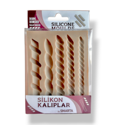 Smarta Silicone Mold - Rope Border &ndash; flexibele siliconenmal