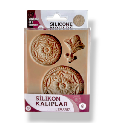 Smarta Silicone Mold - Vintage Set &ndash; flexibele siliconenmal