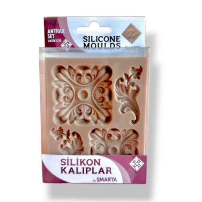 Smarta Silicone Mold - Antique Set &ndash; flexibele siliconenmal