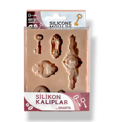 Smarta Silicone Mould - Key Set &ndash; flexibele siliconenmal