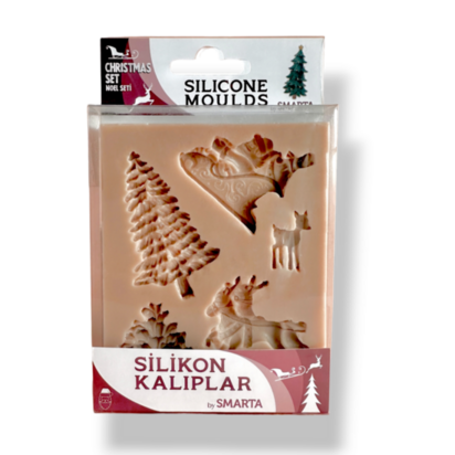 Smarta Silicone Mould &ndash; Christmas Set &ndash; flexibele siliconenmal